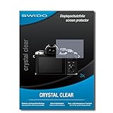 SWIDO Displayschutzfolie für Olympus OM-D E-M10 Mark II [3 Stück] Kristall-Klar, Extrem Kratzfest, Schutz…