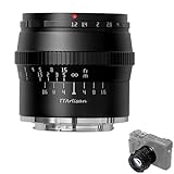 TTARTISAN 50mm F1.2 Objektiv APS-C Kameras Objektiv Manueller Fokus für Leica/Sigma L Mount Kameras…