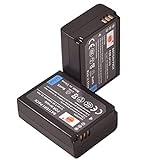 (2-Pack) DSTE BP-1030 BP1030 Lithium-Ionen-Batterie Kompatibel für ED-BP1030 BP1130 und Samsung NX200…