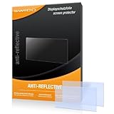 SWIDO Displayschutz für Sony Alpha 6000 [4 Stück] Anti-Reflex MATT Entspiegelnd, Hoher Härtegrad, Schutz…