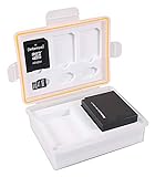 PATONA Aufbewahrungsbox Schutzbox Akkubox für Akkus und Speicherkarten NB-2L NB-10L LP-E10 LP-E12 LP-E17…