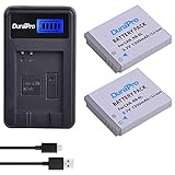 DuraPro 2er-Pack NB-6L, NB-6LH Akku + LCD USB Ladegerät für Canon PowerShot SX530HS, SX710HS, SX610HS,…