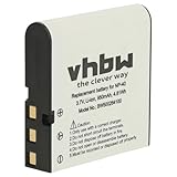 vhbw Akku kompatibel mit Bell & Howell DNV900HD Kamera (950 mAh, 3,6 V, Li-Ion)