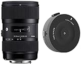 Sigma 210306 18-35mm F1,8 DC HSM Art Objektiv (72mm Filtergewinde) für Nikon Objektivbajonett & Sigma…