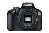 Canon EOS 4000D DSLR Kamera Gehäuse (18 MP, DIGIC 4+, EOS Movie Full HD, WiFi) schwarz