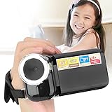 Akozon Camcorder-Videokamera, Tragbarer Recorder-Camcorder der Kinderkinder 16X HD mit TFT-LCD-Sceen-Spielzeug…