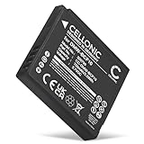CELLONIC Akku kompatibel mit Panasonic Lumix FS62, FS10, FS7, FT1, FS30, FX60, FS11, FS6, FT2, FT3,…