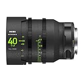 NiSi Athena 40mm T1,9 Prime Cine Objektiv Vollformatobjektiv für Canon RF-Mount
