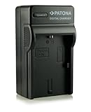 PATONA 3in1 Ladegerät für LP-E6 Akkus kompatibel mit Canon EOS 5D Mark II Mark III EOS 7D 60D 60Da