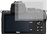 4ProTec I 2X Schutzfolie KLAR passgenau für Nikon Z 50 Z50 Displayschutzfolie Bildschirmschutzfolie…