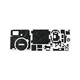 KIWIFOTOS Schutzfolie für Sony a7C, 3M, kratzfest, für DSLR-Kamera, Schwarz