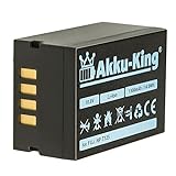 Akku-King Akku kompatibel mit Fujifilm NP-T125 - Li-Ion 1300mAh - für Fujifilm GFX 50S, GFX 50R