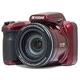 KODAK Pixpro Astro Zoom AZ405 – Digitalkamera Bridge Zoom, X40 Zoom, 24 mm Weitwinkel, 20 Megapixel,…