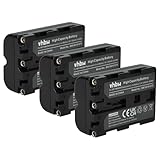 vhbw 3X Akku kompatibel mit Sony Alpha SLT-A65VM, SLT A68, SLT-A58Y, SLT-A65VY, SLT-A65V, SLT-A65VK…
