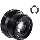 7artisans 35mm f1.2 V2.0 Manuelle Fokussierung Standard Prime-Objektiv für spiegellose Fujifilm X-Mount-Kameras…