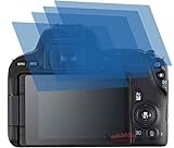 4X Crystal Clear klar Schutzfolie für Canon EOS 200D Premium Displayschutzfolie Bildschirmschutzfolie…