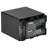 vhbw 1x Akku kompatibel mit JVC GZ-HD620-B, GZ-HD620BAH, GZ-HD620 Videokamera Camcorder (4000 mAh, 3,6…