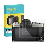 Rieibi 3 Stück Schutzfolie für Fujifilm X-T200 Displayschutzfolie, 0,33 mm, Härtegrad 9H, gehärtetes…