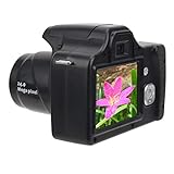 Akozon Videokamera-Camcorder, 3,0-Zoll-LCD-Bildschirm 18-Fach Zoom HD-Spiegelreflexkamera Tragbare Digitalkamera…