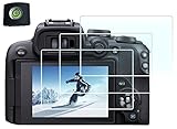 HUIPUXIANG EOS R10 Displayschutz Displayschutzfolie für Canon EOS R10 Kamera (für Zubehör) mit Blitzschuh-Abdeckung,…