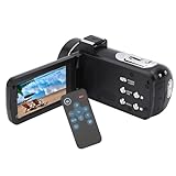 ASHATA Digitale Videokamera, 4K Anti‑Shake High Definition Digital Video 18-facher Zoom 3-Zoll-IPS-Touchscreen,…