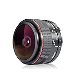 Meike Optics MK 6,5mm f2.0 Fisheye Objektiv Ultra-Weitwinkel für Nikon