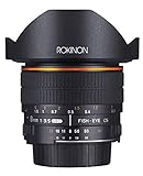 Rokinon F3.5 Fischaugenobjektiv, 8 mm, Nikon, schwarz, None