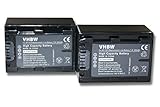 vhbw 2X Akku kompatibel mit Sony Alpha A290L, a290, A230, A230L, A230Y Videokamera Camcorder (950 mAh,…