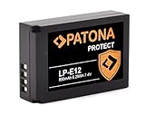 PATONA Protect V1 - LP-E12 Akku (850mAh) mit NTC-Sensor und V1 Gehäuse