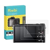Rieibi 3 Stück Schutzfolie für Fujifilm XQ1 Displayschutzfolie, 0,33 mm, Härtegrad 9H, gehärtetes Glas,…