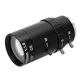 1,3MP Zoom Kameraobjektiv, Aluminiumlegierung 5-100 mm Brennweite CCTV-Objektiv mit manueller Blende…