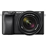 Sony Alpha 6400 | APS-C Spiegellose Kamera mit 18-135mm f/3.5-5.6 Zoom-Objektiv (Schneller 0,02s Autofokus,…