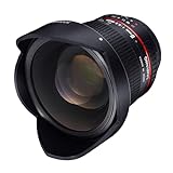 Samyang 8/3,5 Objektiv Fisheye II DSLR Nikon F AE manueller Fokus automatischer Blendenring Fotoobjektiv,…