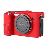 STSEETOP Sony A7C Hülle, Professionelle Silikon Gummi abnehmbare Schutzhülle Kamera Case Cover Cage,…
