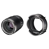 Samyang V-AF 100mm T2,3 FE für Sony E + MF-Adapter, Videoobjektiv, Auto Fokus Objektiv, Cine Lens 8K…