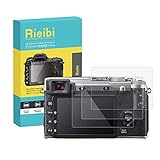 Rieibi 3 Stück Schutzfolie für Fujifilm X-E2 X-E2S Displayschutzfolie, 0,33 mm, Härtegrad 9H, gehärtetes…