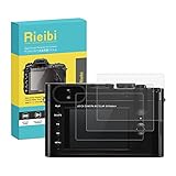 Rieibi 3 Stück Schutzfolie für Leica Q Displayschutzfolie, 0,33 mm, Härtegrad 9H für Leica Typ 116,…