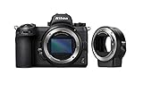 Nikon Z 6II Spiegellose Vollformat-Kamera mit Nikon FTZ-Adapter (24,5 MP, 14 Bilder pro Sekunde, Hybrid-AF,…