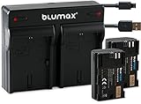 Blumax 2X Gold Edition Akku 2040mAh für Canon LP-E6/LPE6 + USB Mini Dual-Ladegerät für Canon EOS 70D…