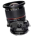 Rokinon 24 mm F3.5 Full Frame Tilt-Shift Objektiv für Sony E Mount Kameras, TSL24M-E, Schwarz
