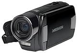 MEDION MD 86641 X47030 Full HD Camcorder, 5-fach optischer Zoom, Full HD Videoauflösung 1080p, schwenkbares…