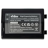 vhbw Akku kompatibel mit Nikon D3, D3X, D2H, D2X, D2Hs, F6, D2Xs Kamera (2000 mAh, 11,1 V, Li-Ion) -…