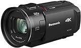 Panasonic HC-VX1EG-K Kompaktkamera Ultra HD 4K, 25 mm Weitwinkel, 24-Fach optischer Zoom, 4K Cropping,…