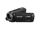 Panasonic HC-V380EG-K Full HD Camcorder (Full HD, 50x optischer Zoom, 28 mm Weitwinkel, optischer 5-Achsen…