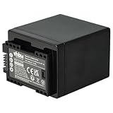 vhbw 1x Akku kompatibel mit Canon Legria HF R66, HF R67, HF R706, HF R68 Videokamera Camcorder (4450…