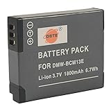 DMW-BCM13E BCM13 BCM13PP DSTE Ersatz Batterie Akku Kompatibel für Panasonic DMC-FT5 DMC-TS5 DMC-TZ37…