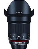 Rokinon RK24M-FX Asphärisches Objektiv für Fujifilm X-Mount Kameras, 24 mm F1.4