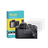 Rieibi EOS R10 / R100 Displayschutzfolie, 0,33 mm, Härtegrad 9H, gehärtetes Glas, für Canon EOS R10…