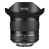 Samyang XP 10mm F3.5 Nikon F - manuelles Ultraweitwinkel Objektiv, 10 mm Festbrennweite für Nikon Vollformat…