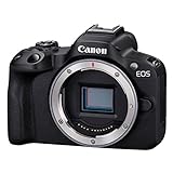 Canon EOS R50 Systemkamera - Spiegellose Kamera (Digitalkamera mit Autofokus und Motiverkennung für…